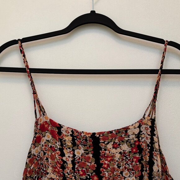 FREE PEOPLE sleeveless maxi floral dress S 4/6 - Picture 4 of 7